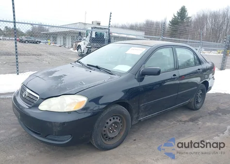 2005 Toyota Corolla Le z USA, uszkodzony, nr VIN 2T1BR32E45C424075